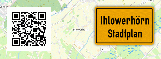Stadtplan Ihlowerhörn
