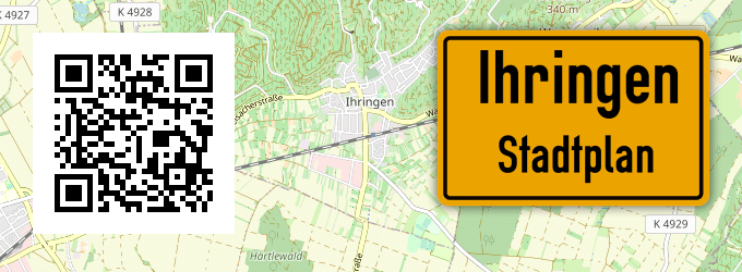 Stadtplan Ihringen
