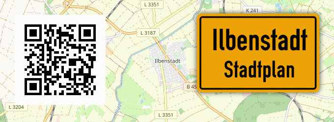 Stadtplan Ilbenstadt, Hessen