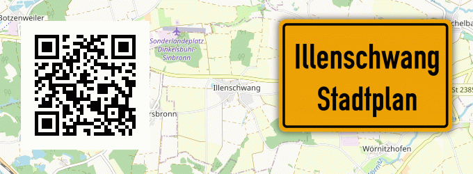 Stadtplan Illenschwang