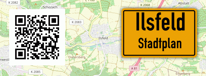 Stadtplan Ilsfeld