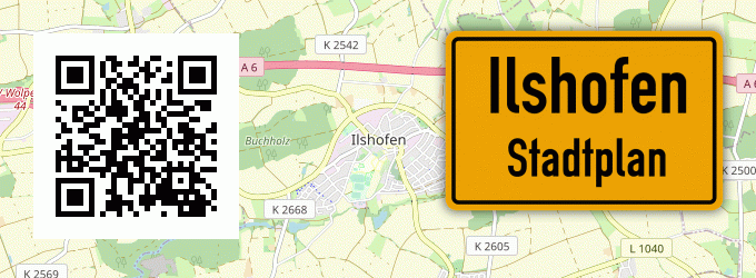 Stadtplan Ilshofen