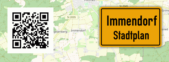 Stadtplan Immendorf, Selfkantkreis