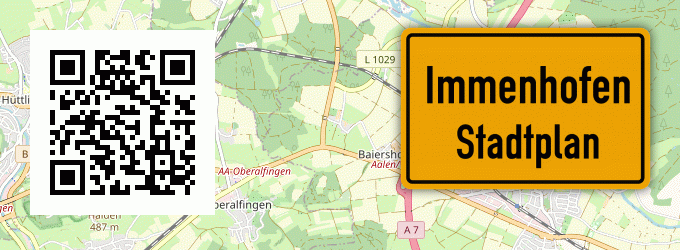 Stadtplan Immenhofen