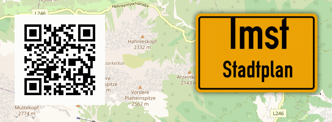 Stadtplan Imst