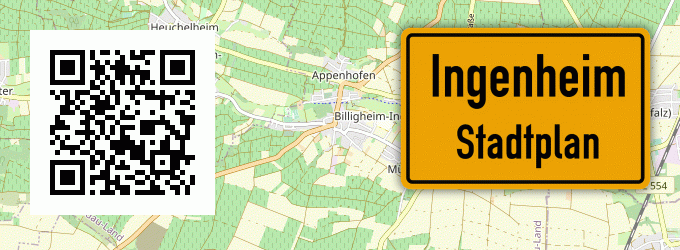 Stadtplan Ingenheim