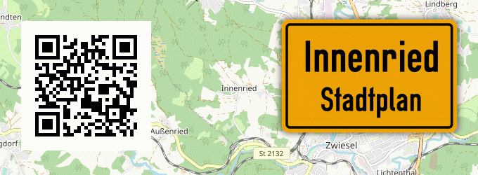 Stadtplan Innenried, Bayern