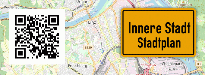 Stadtplan Innere Stadt