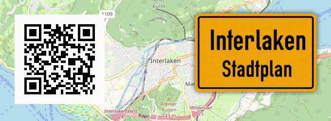 Stadtplan Interlaken