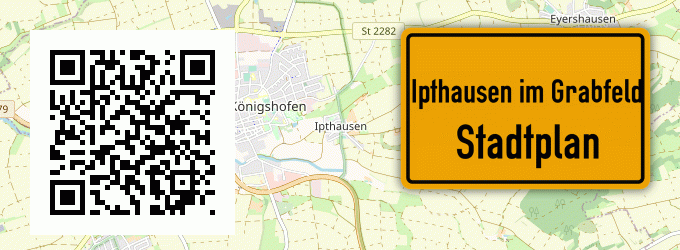Stadtplan Ipthausen im Grabfeld