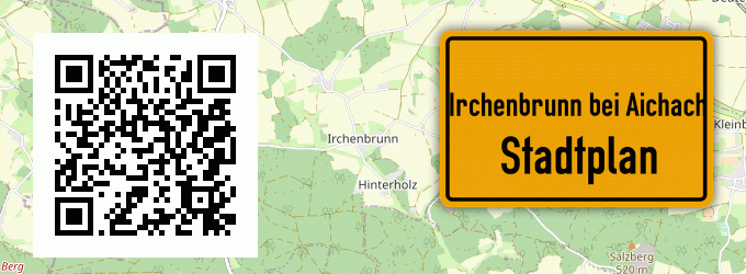 Stadtplan Irchenbrunn bei Aichach