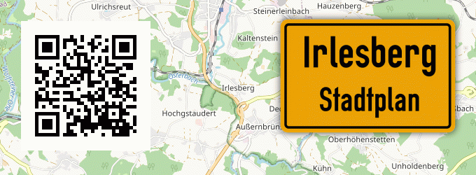 Stadtplan Irlesberg