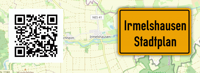 Stadtplan Irmelshausen