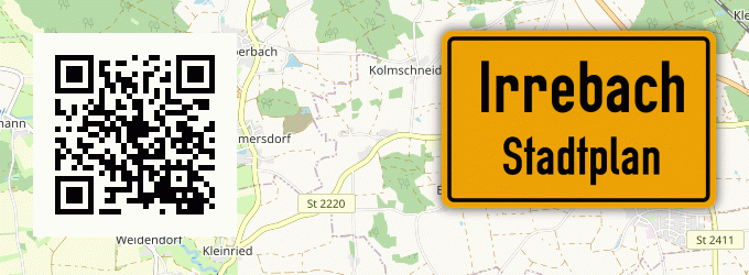 Stadtplan Irrebach