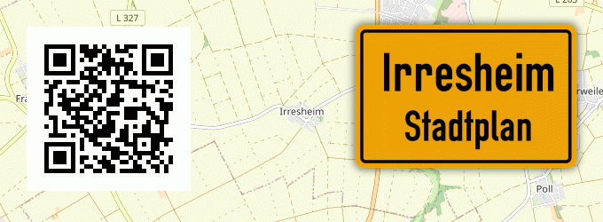 Stadtplan Irresheim