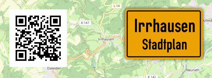Stadtplan Irrhausen