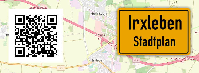 Stadtplan Irxleben