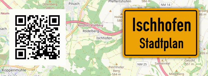 Stadtplan Ischhofen