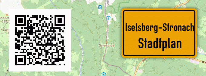 Stadtplan Iselsberg-Stronach