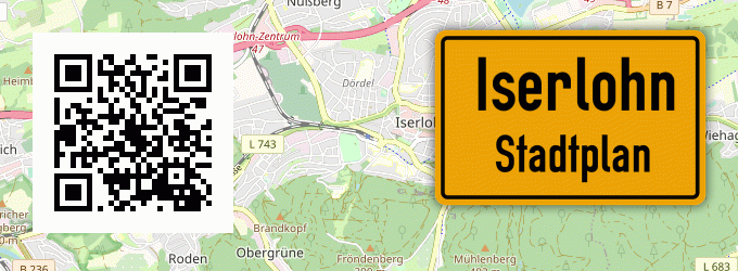 Stadtplan Iserlohn