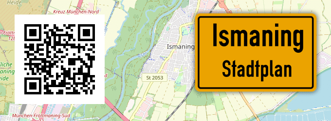 Stadtplan Ismaning