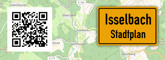 Stadtplan Isselbach