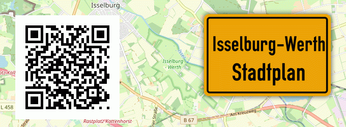 Stadtplan Isselburg-Werth