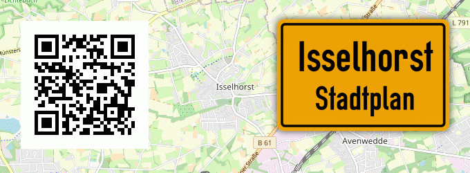 Stadtplan Isselhorst