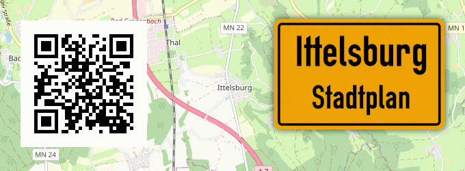 Stadtplan Ittelsburg