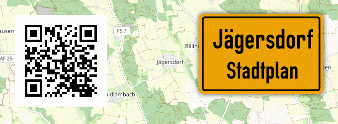 Stadtplan Jägersdorf