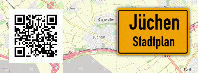 Stadtplan Jüchen