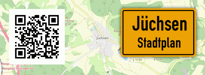 Stadtplan Jüchsen