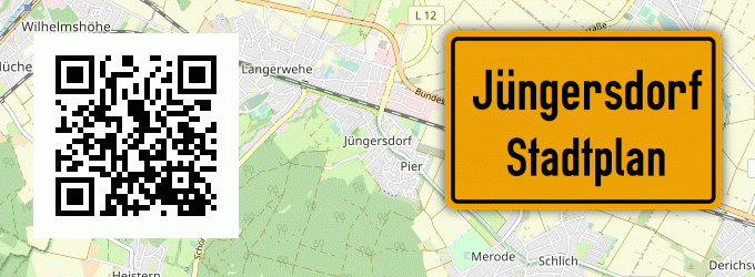 Stadtplan Jüngersdorf