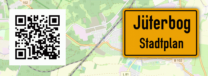 Stadtplan Jüterbog