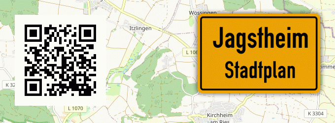 Stadtplan Jagstheim