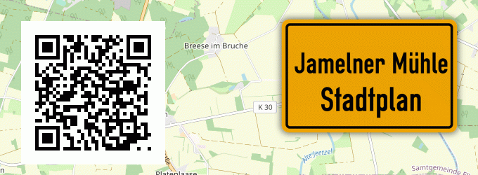 Stadtplan Jamelner Mühle