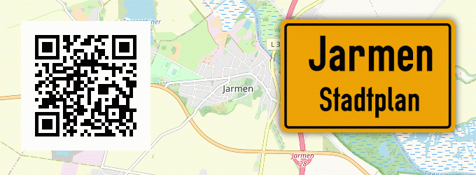 Stadtplan Jarmen
