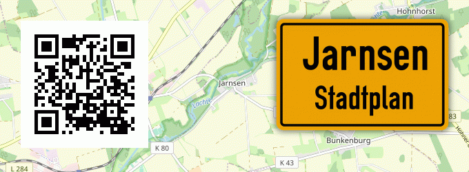Stadtplan Jarnsen