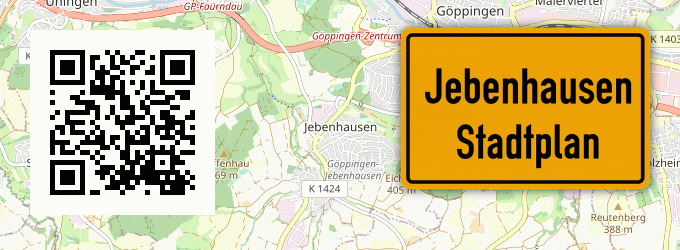 Stadtplan Jebenhausen