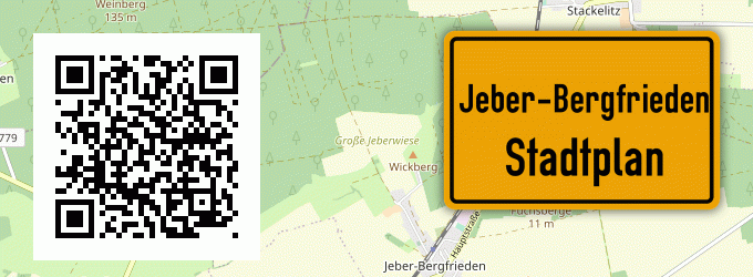 Stadtplan Jeber-Bergfrieden