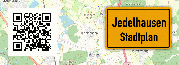 Stadtplan Jedelhausen