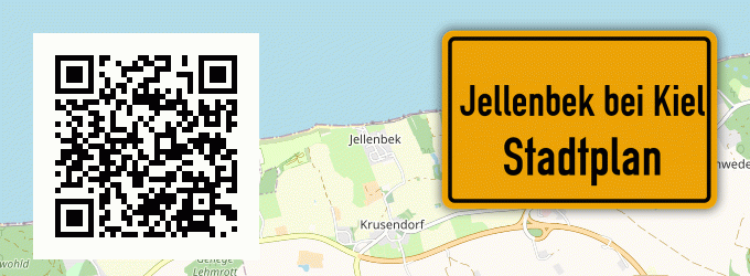 Stadtplan Jellenbek bei Kiel