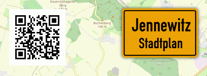 Stadtplan Jennewitz