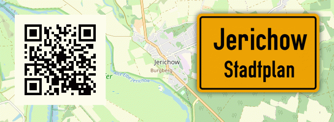 Stadtplan Jerichow