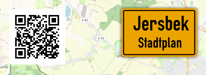 Stadtplan Jersbek