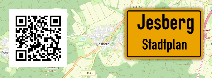 Stadtplan Jesberg