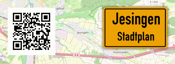 Stadtplan Jesingen
