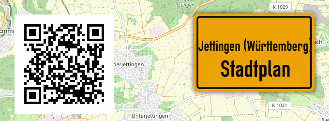 Stadtplan Jettingen (Württemberg)