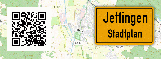 Stadtplan Jettingen
