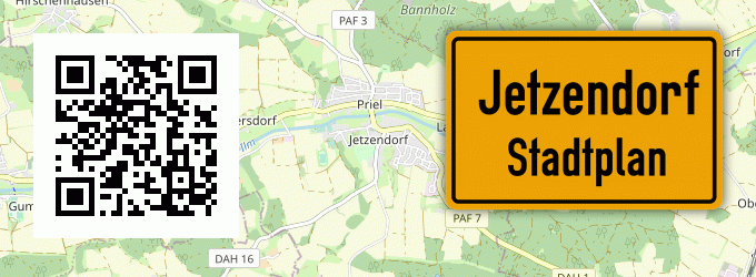 Stadtplan Jetzendorf